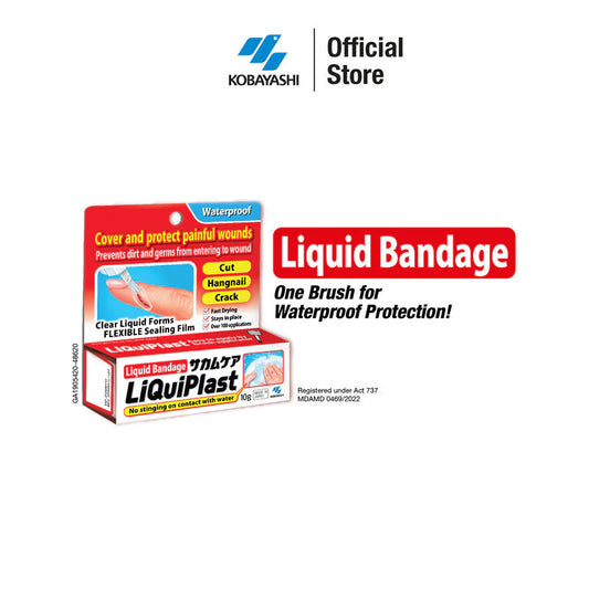 Kobayashi LiQuiPlast Liquid Bandage 10g [Pack of 2]
