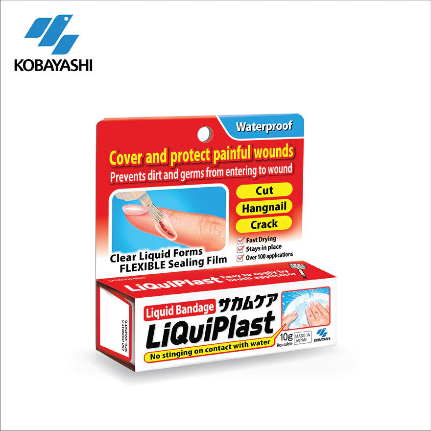 Kobayashi LiQuiPlast Liquid Bandage 10g [Pack of 2]