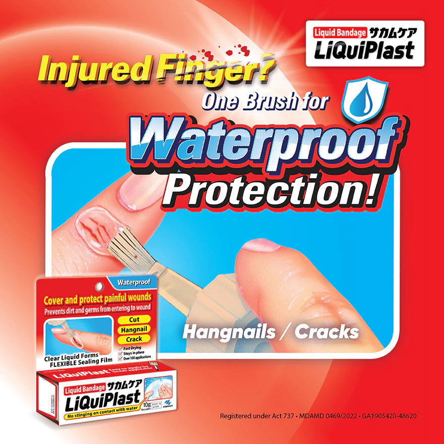 Kobayashi LiQuiPlast Liquid Bandage 10g [Pack of 2]