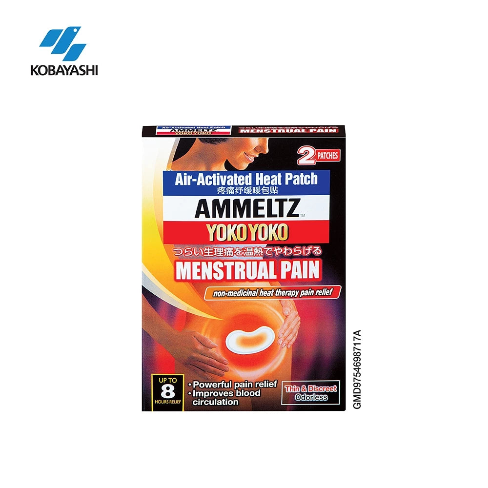 Ammeltz Heat Therapy Pain Relief For Menstrual Pain (2's) [Pack of 5]
