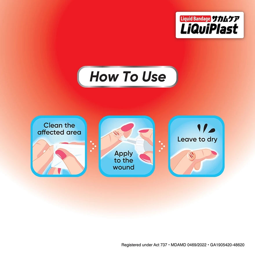 Kobayashi LiQuiPlast Liquid Bandage 10g [Pack of 2]